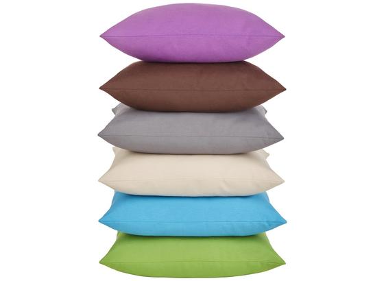 Zierkissen Verena 48x48 cm - Türkis/Beige, KONVENTIONELL, Textil (48/48cm) - Ombra Zierkissen Verena 48x48 cm - Türkis/Beige, KONVENTIONELL, Textil (48/48cm) - Ombra