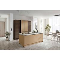 Einbauküche Ip 2200 - Eichefarben/Gelb, MODERN, Holzwerkstoff (226,4cm) - Impuls