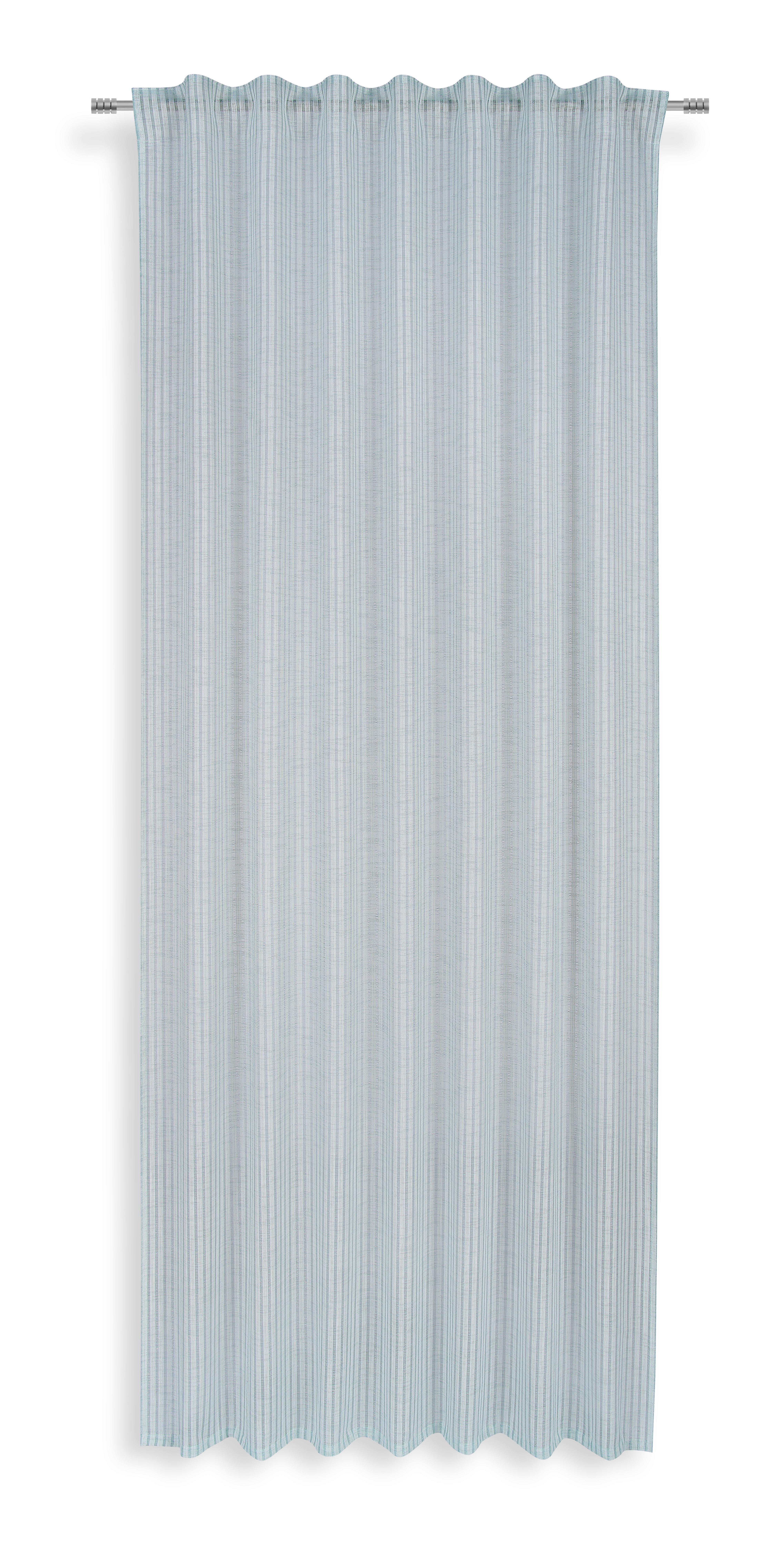 Készfüggöny Daniela Kb. 140/245cm - türkiz/kék, Modern, textil (140/245cm) - Luca Bessoni