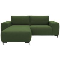 Ecksofa Looks Vi Grün - Schwarz/Grün, Design, Textil (242/160cm) - LOOKS by W.Joop