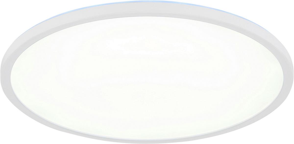 LED-DECKENLEUCHTE MAURICE - Weiß, Basics, Kunststoff (42/2,8cm) - Luca Bessoni
