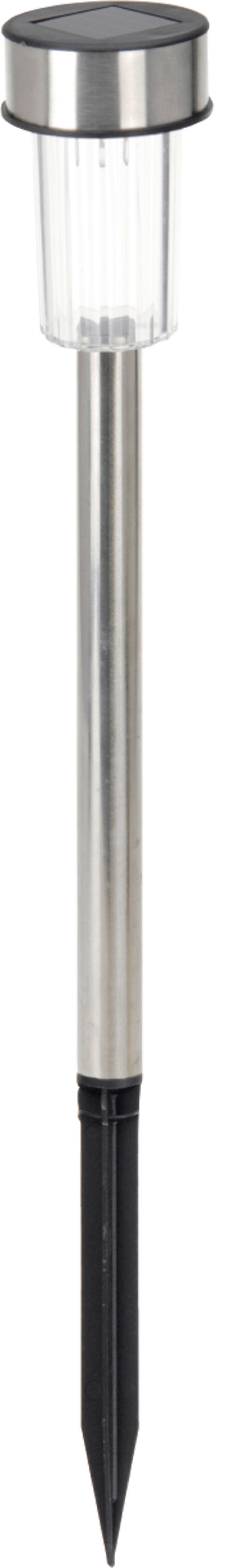 Solarleuchte Serina - Edelstahlfarben/Silberfarben, Basics, Kunststoff/Metall (4,8cm) - Ondega