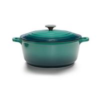 hrniec na pečenie ELISA - L - zelená, Konventionell, kov (28/12cm) - Modern Living