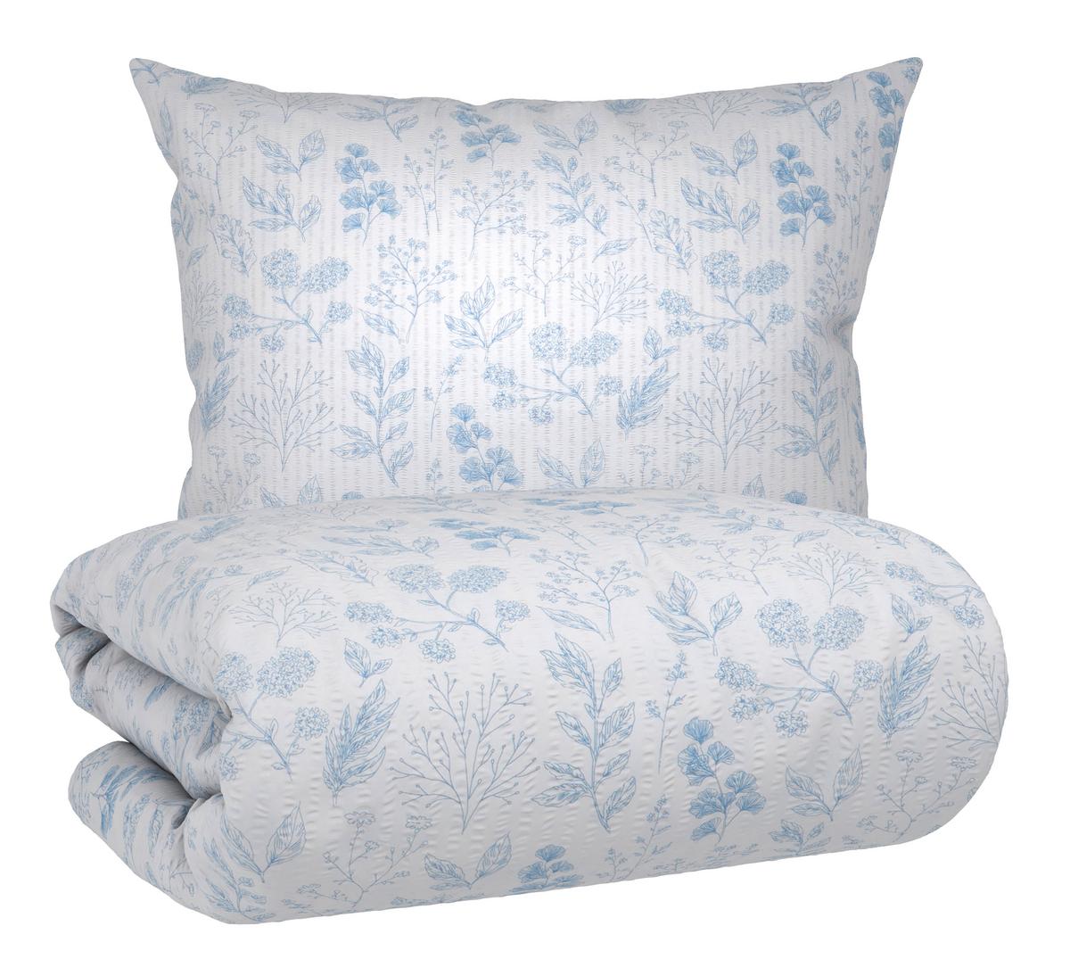 POSTEĽNÁ BIELIZEŇ PARIS - svetlomodrá, textil (140/200cm) - Mömax