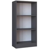 Regál Dilos š: 56 cm, antracitový - antracitová, Modern, kompozitné drevo (56/114/30cm) - MID.YOU