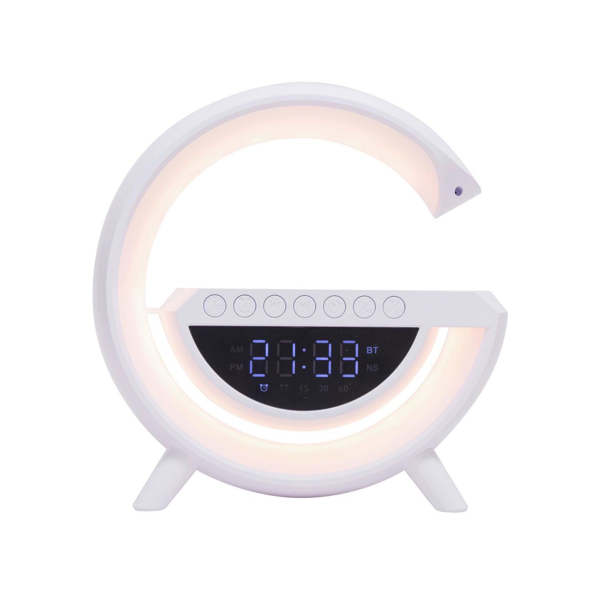 LED-DEKOLEUCHTE CANEL - Weiß, Basics, Kunststoff (23/8/24cm) - Luca Bessoni