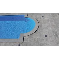 Poolumrandung Granit Padang Dark 2,5m - Dunkelgrau, Basics, Naturmaterialien