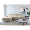 Ecksofa Elvis Silberfarben S: 182x259 Cm - Silberfarben, KONVENTIONELL, Textil (182/259cm) - Trendmanufaktur