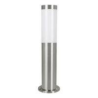 Wegeleuchte Helsinki Weiss - Edelstahlfarben/Weiß, Basics, Kunststoff/Metall (7,5/45cm) - Eglo