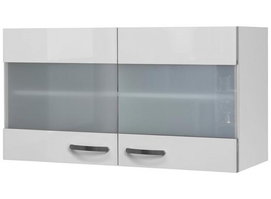 Kuchyňská Horní Skříňka Alba Hgh 100 - bílá, Moderní, kompozitní dřevo/sklo (100/54,8/32cm) Kuchyňská Horní Skříňka Alba Hgh 100 - bílá, Moderní, kompozitní dřevo/sklo (100/54,8/32cm)