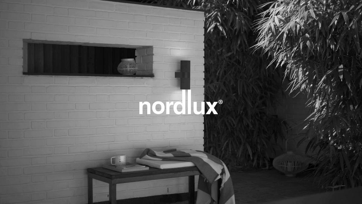 Außenwandleuchte Kyklop Ripple Rostfarben - Rostfarben, Design, Metall (14cm) - Nordlux