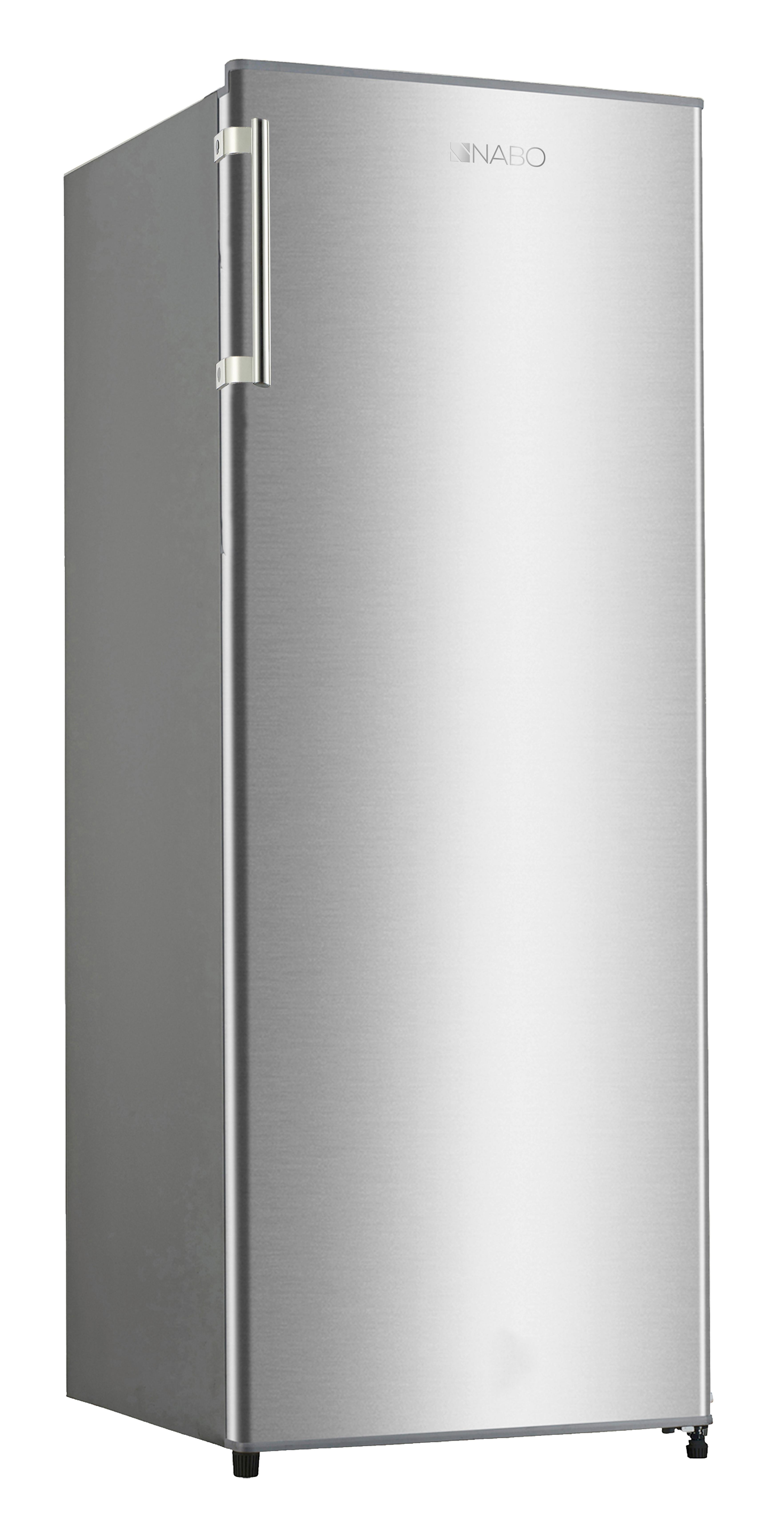 Getränkekühlschrank Nabo Fk 2230 - Silberfarben, Basics, Metall (55/143,5/58cm) - Nabo