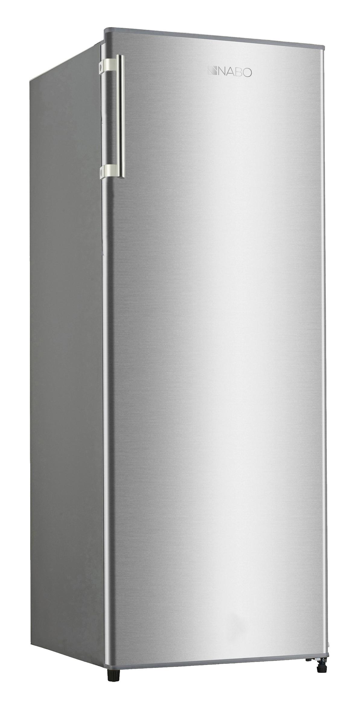Getränkekühlschrank Nabo Fk 2230 - Silberfarben, Basics, Metall (55/143,5/58cm) - Nabo