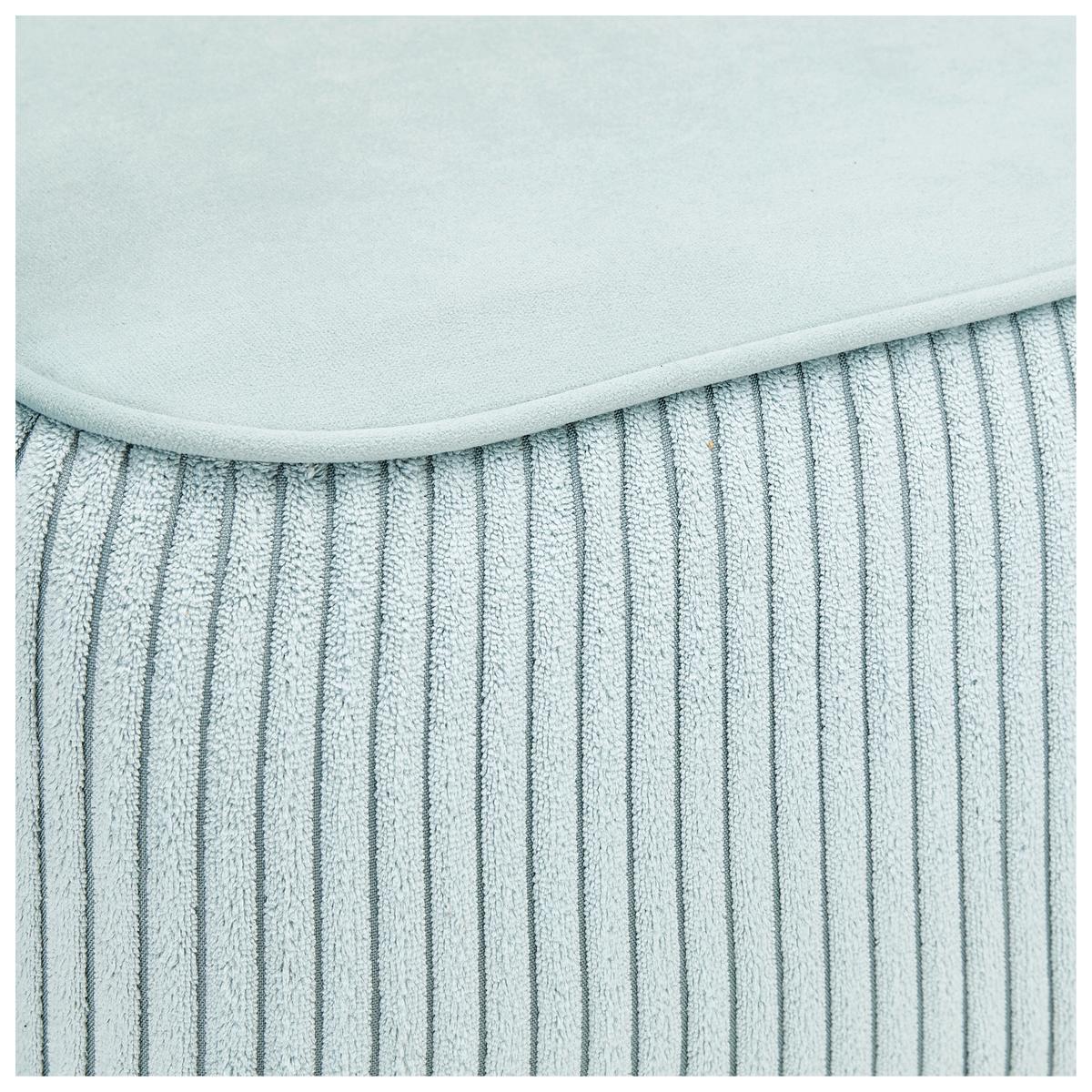 Schlafsofa Larisa Mintgrün B: 232 Cm - Schwarz/Mintgrün, MODERN, Textil (232/96/112cm) - MID.YOU