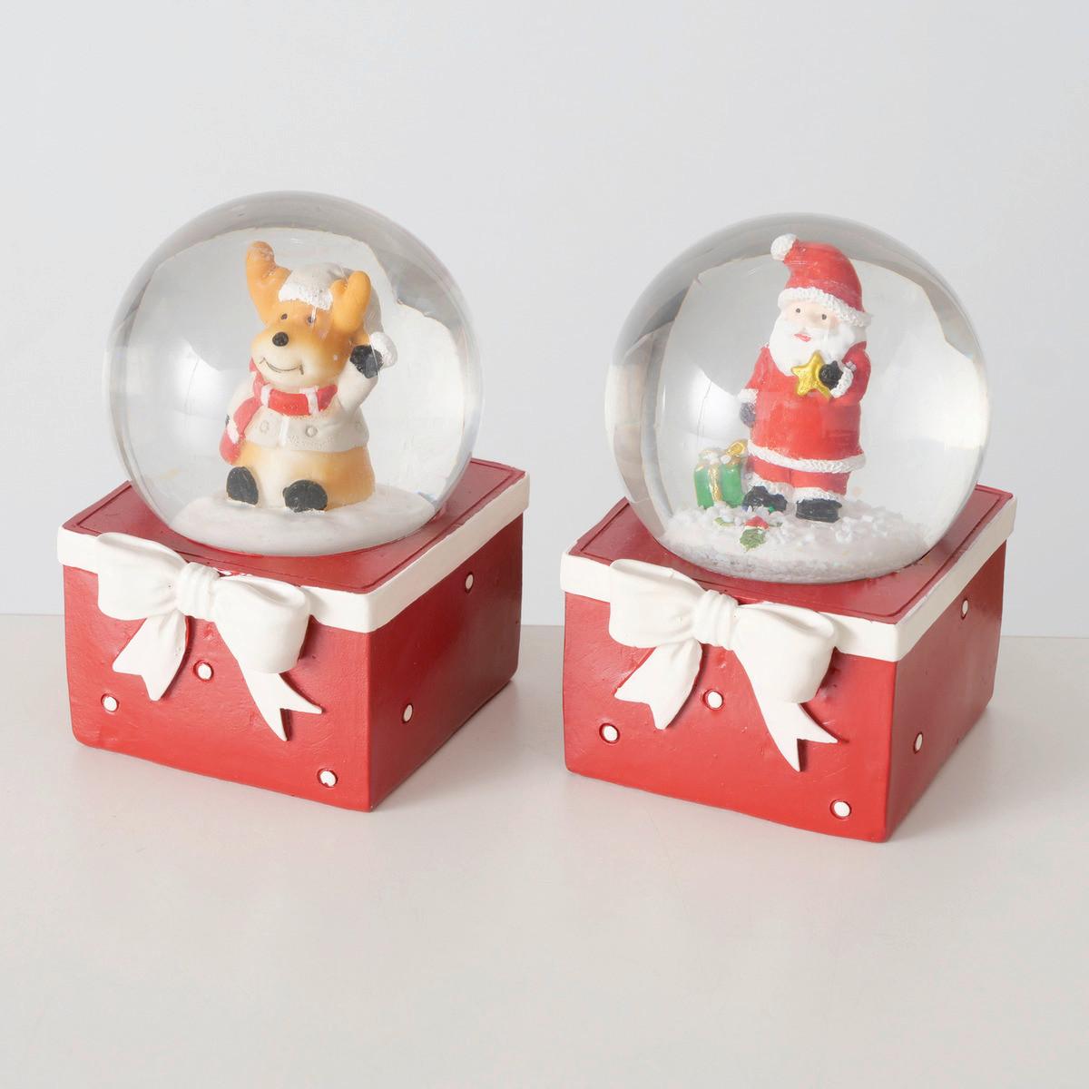 Schneekugel Franny - Basics, Kunststoff (6,5/9,5/6,5cm) - Luca Bessoni