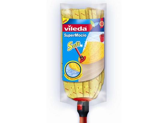 Gyorsfelmosó Soft Vileda - Borvörös/Sárga, konvencionális, Műanyag/Textil Gyorsfelmosó Soft Vileda - Borvörös/Sárga, konvencionális, Műanyag/Textil
