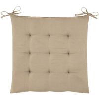 PODUŠKA NA SEDENIE LOLA - svetlohnedá, textil (40/40/4cm) - Mömax