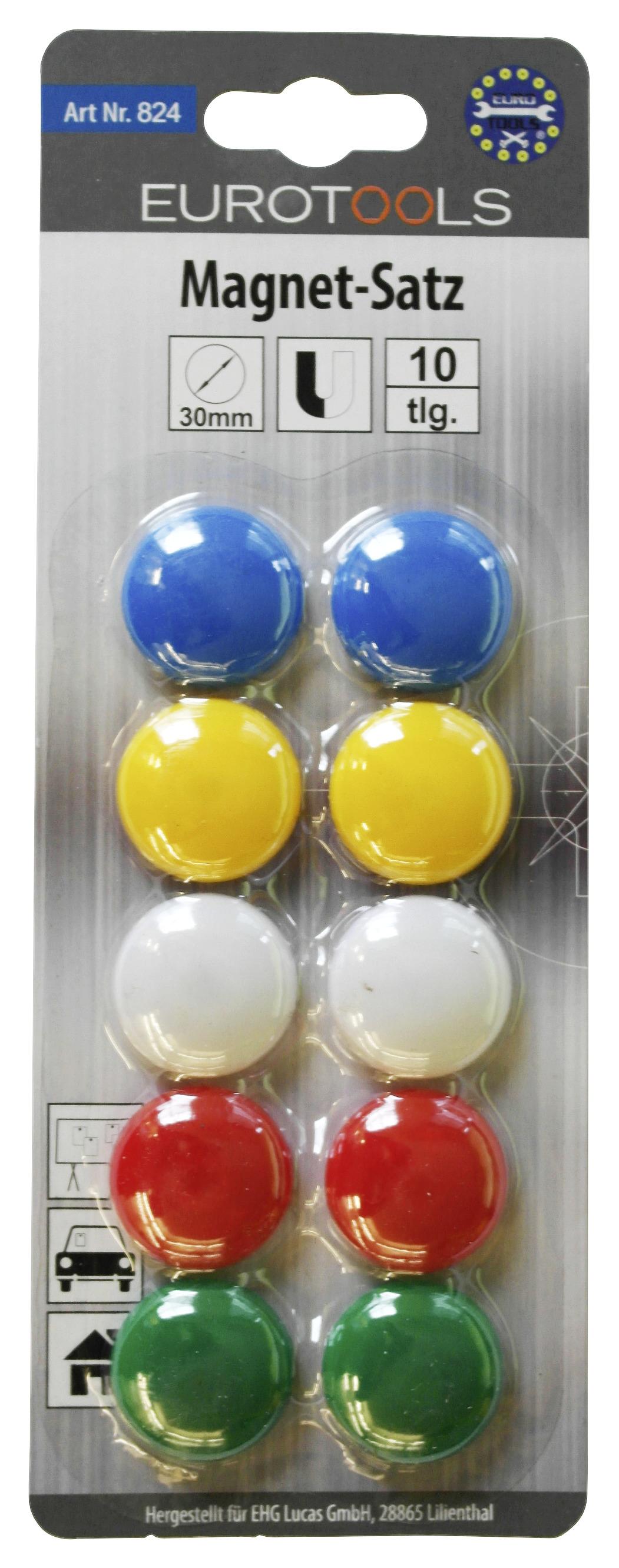 Magnetset Magnet-Satz 10-Teilig - KONVENTIONELL, Metall