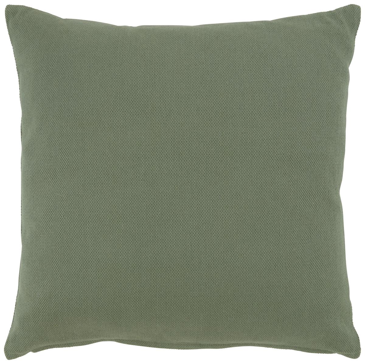 DEKORAČNÍ POLŠTÁŘ Chris, 50/50cm, zelená - tmavě zelená, Moderní, textil (50/50cm) - Premium Living