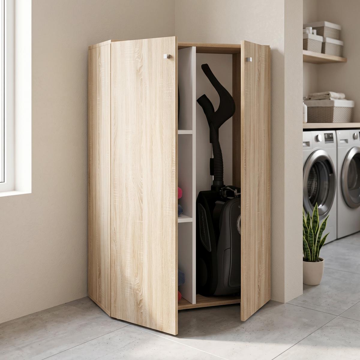 Kommode 70cm Lona mini, Sonoma Eiche Dekor - Sonoma Eiche, Basics, Holzwerkstoff (70/105/39cm) - MID.YOU
