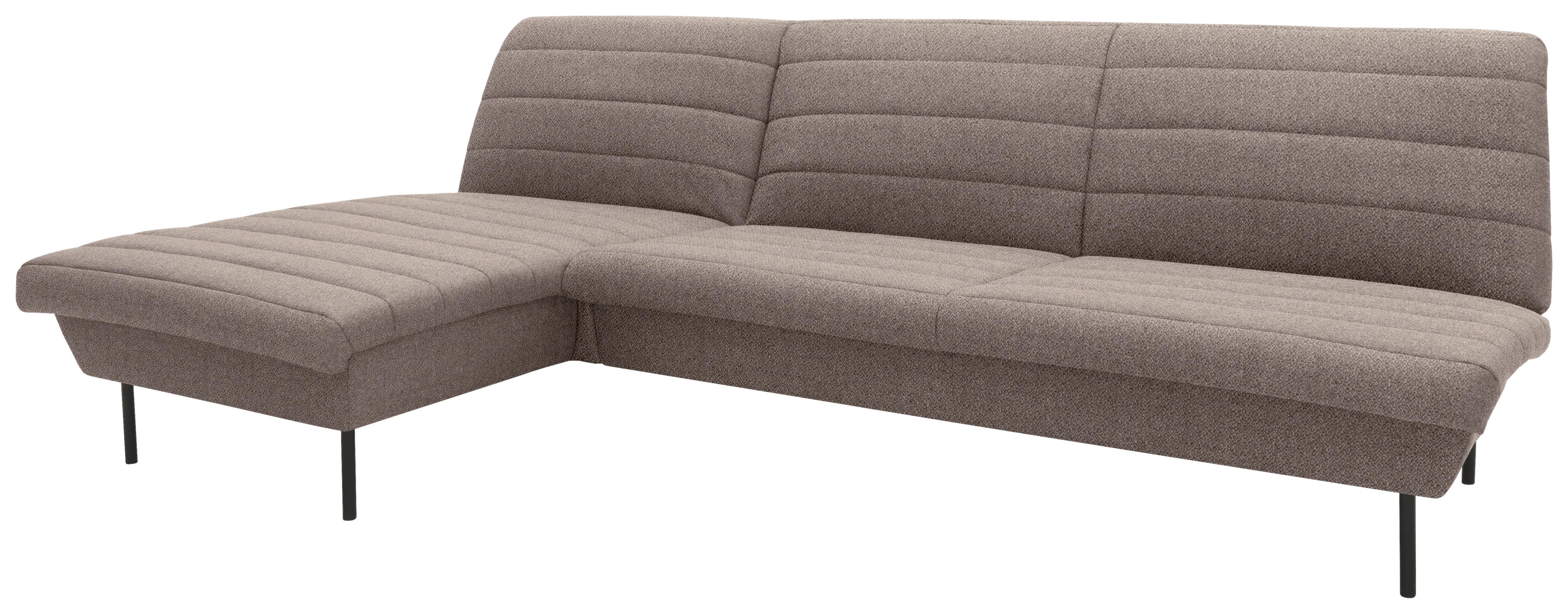 Ecksofa Looks Ix - Beige/Schwarz, Design, Textil (168/274cm) - LOOKS by W.Joop
