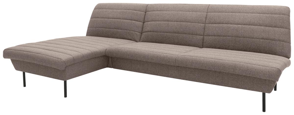 Ecksofa Looks Ix - Beige/Schwarz, Design, Textil (168/274cm) - LOOKS by W.Joop