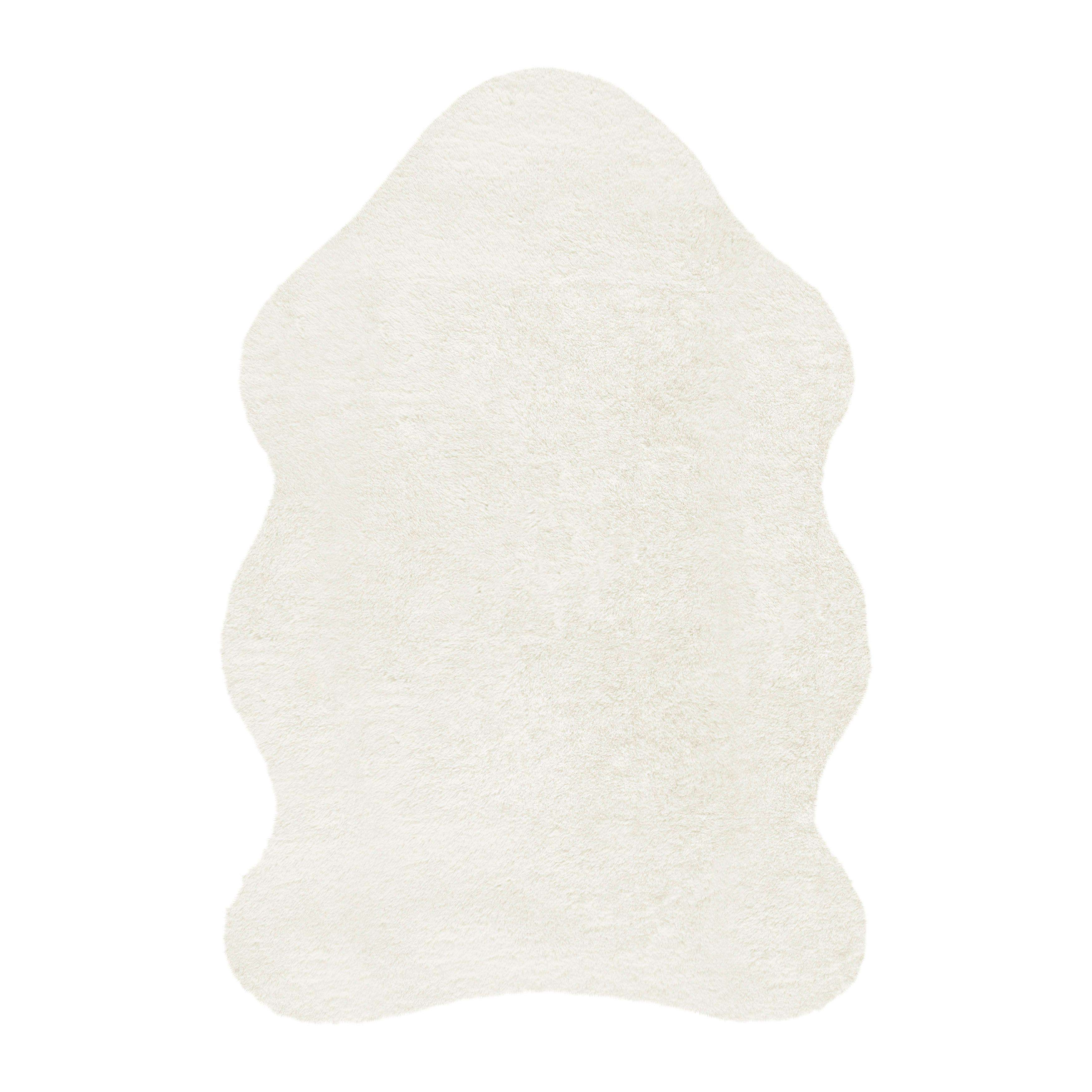 UMĚLÁ KOŽEŠINA Nico 1, 60/90cm, krémová - krémová, Konvenční, kožešina (60/90cm) - Mömax
