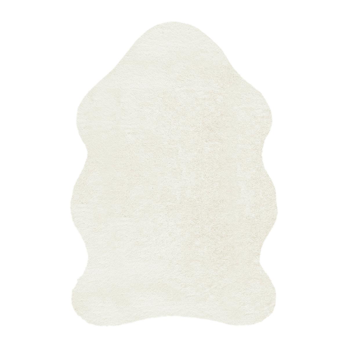UMĚLÁ KOŽEŠINA Nico 1, 60/90cm, krémová - krémová, Konvenční, kožešina (60/90cm) - Mömax
