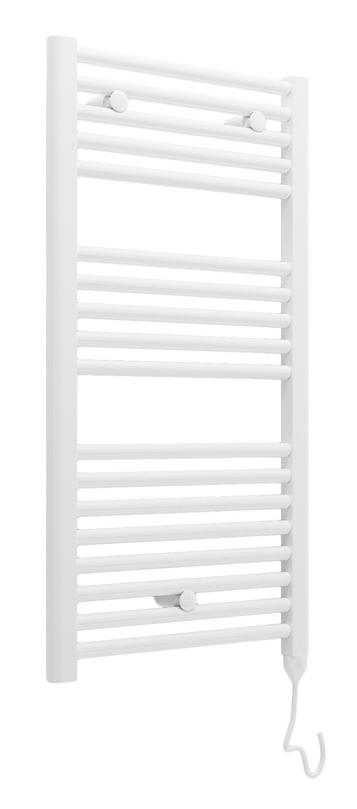 Handtuchheizkörper Contract BxL 48x92 cm Gerade 500 W - Weiß, Basics, Metall (48/92cm) - Sanotechnik