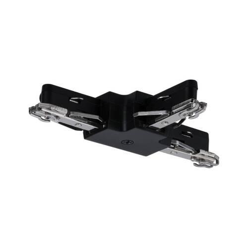 Schienensystem Urail T-Verbinder 96907 Schwarz - Schwarz, Design, Kunststoff/Metall (10,4/1,8/6,2cm) - Paulmann