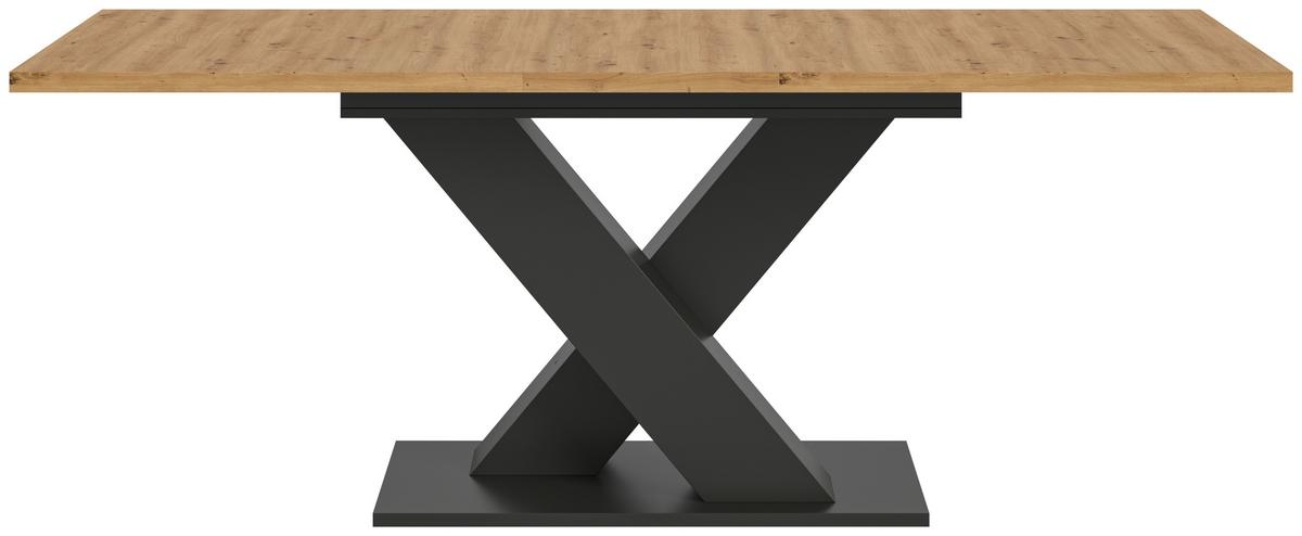 Ausziehtisch Marlon 150 Az Artisan Auf 190 cm ausziehbar - Eiche Artisan/Grau, Trend, Holzwerkstoff (150-190/90/75cm)