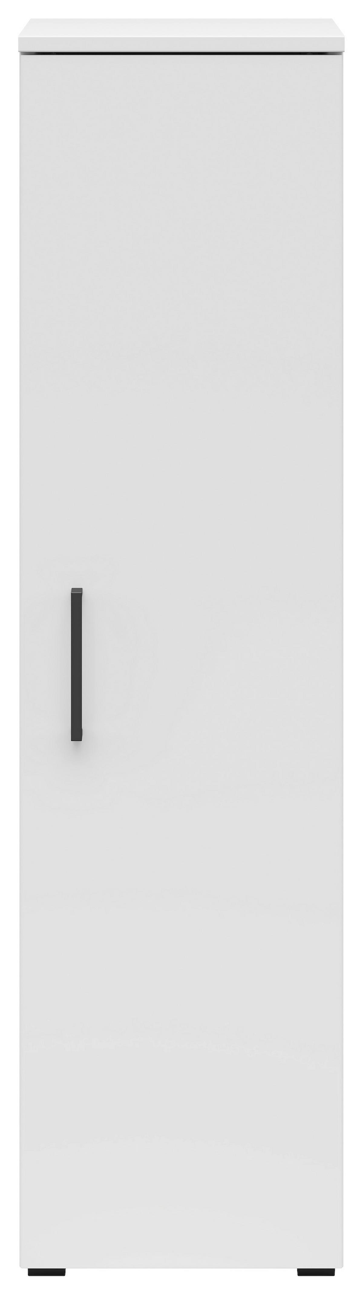 Skriňa MULTISTAURAUM š: 30cm - čierna/biela, Modern, kompozitné drevo/plast (30/115/40cm)