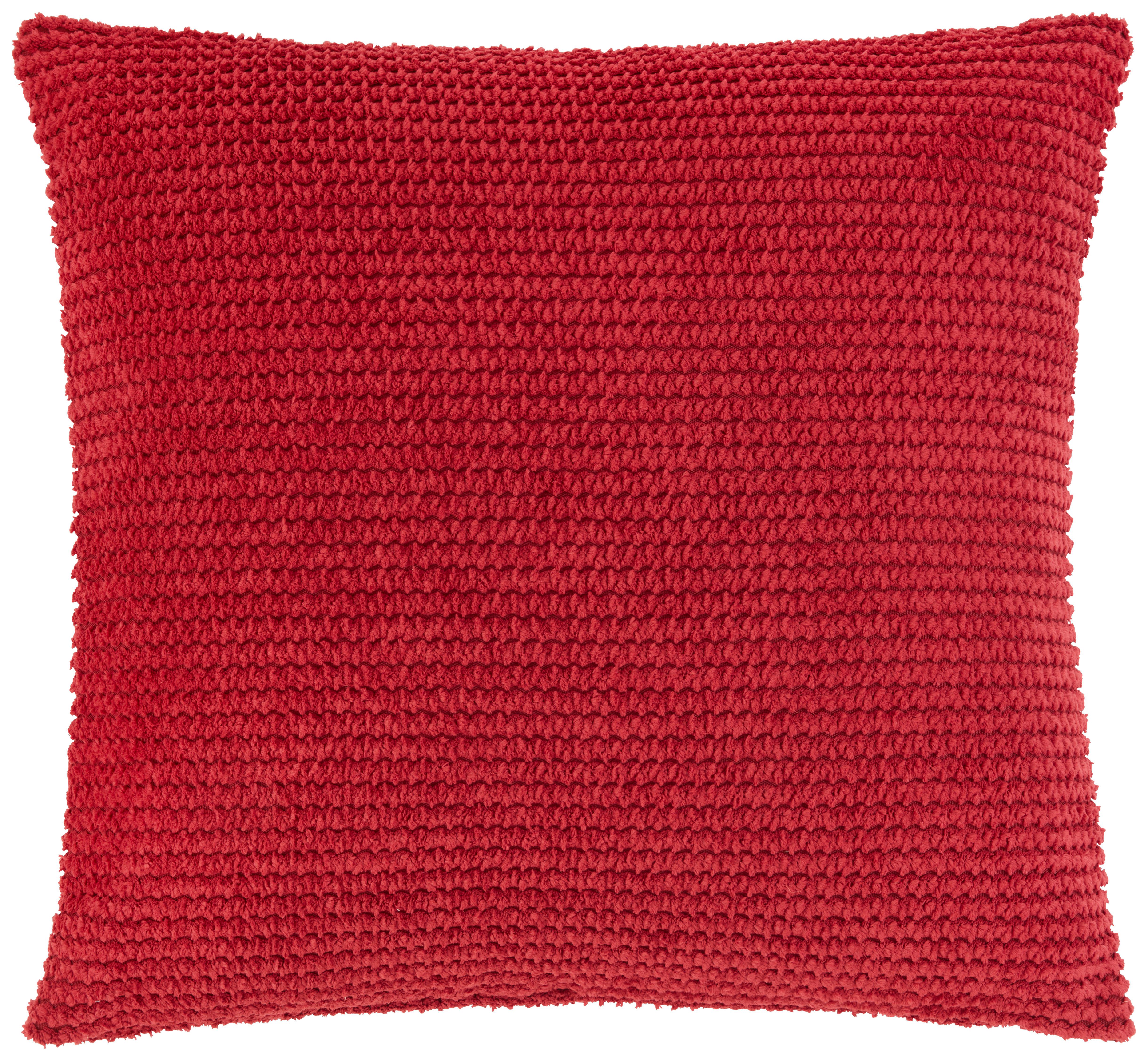POŤAH NA VANKÚŠ Maxima, 50/50cm, bordová - bordová, textil (50/50cm) - Premium Living