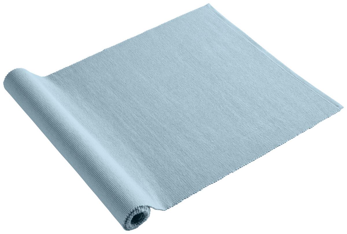 TISCHLÄUFER LIANNA - Blau, MODERN, Textil (40/140cm) - Luca Bessoni