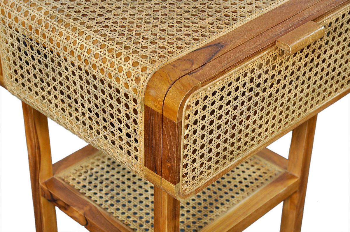 NACHTKÄSTCHEN Naturfarben B: 48cm - Naturfarben, Basics, Holz (48/60/45cm) - Livetastic