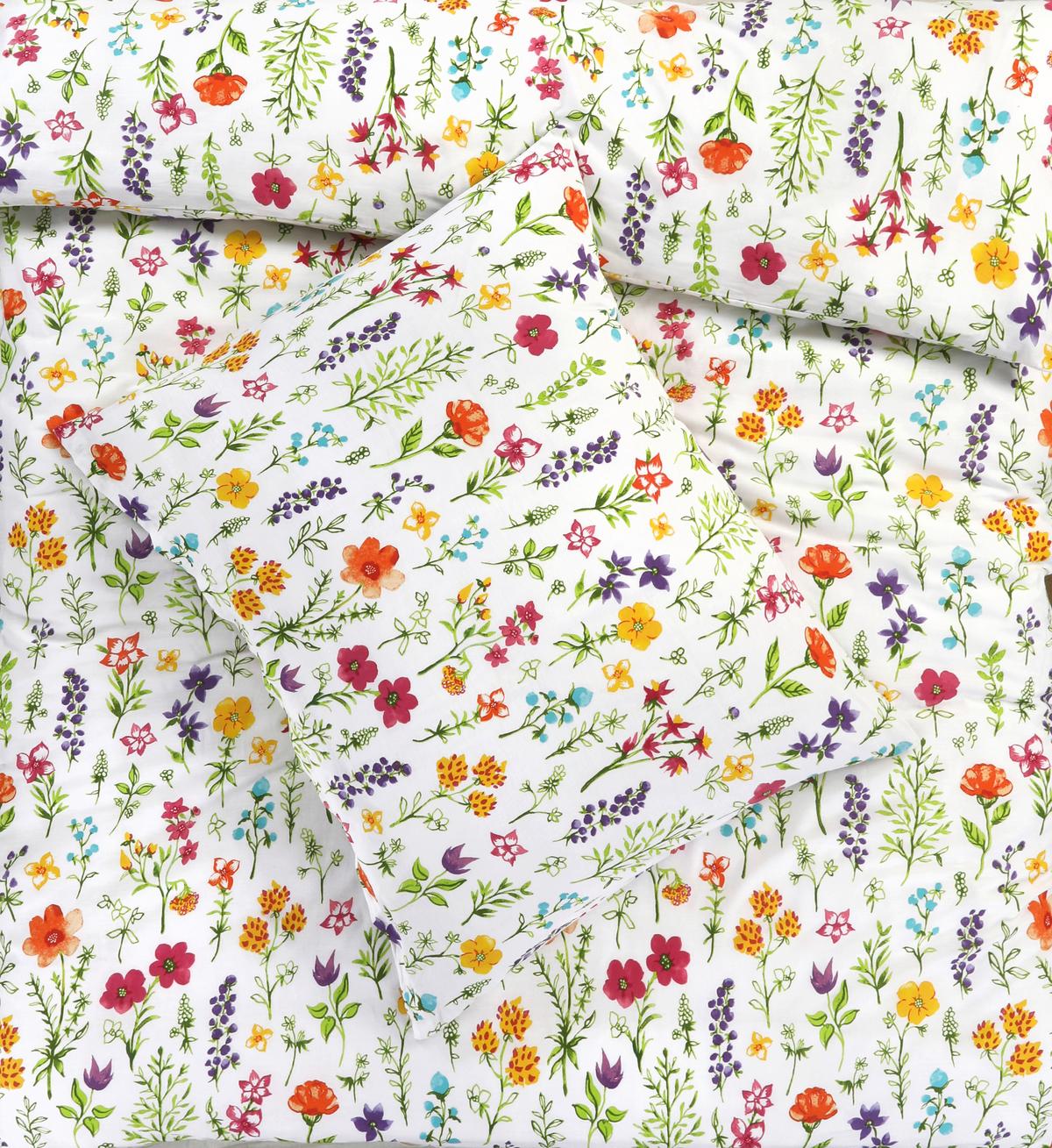 Bettwäsche Linessa - Pink/Lila, MODERN, Textil - Luca Bessoni