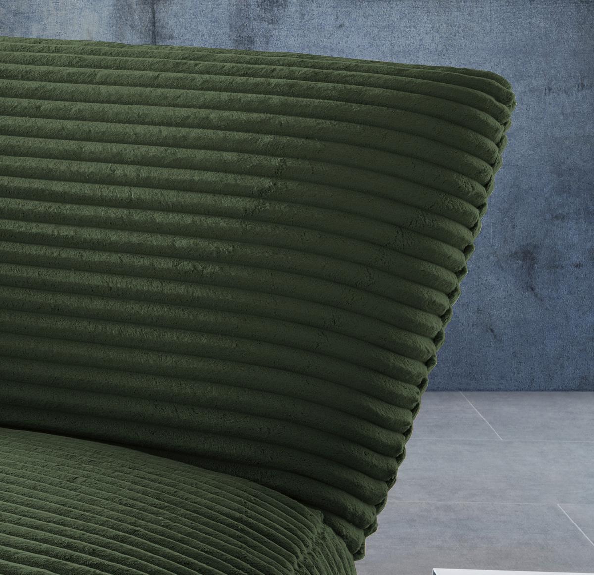 Xxl-sessel Cremallo Grün 360° Drehbar, B: 95 Cm - Schwarz/Grün, Trend, Textil (95/77/94cm) - Livetastic