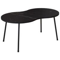 Couchtisch Mirola Schwarz L: 90 Cm - Schwarz, Design, Holzwerkstoff (90/41/42cm) - MID.YOU