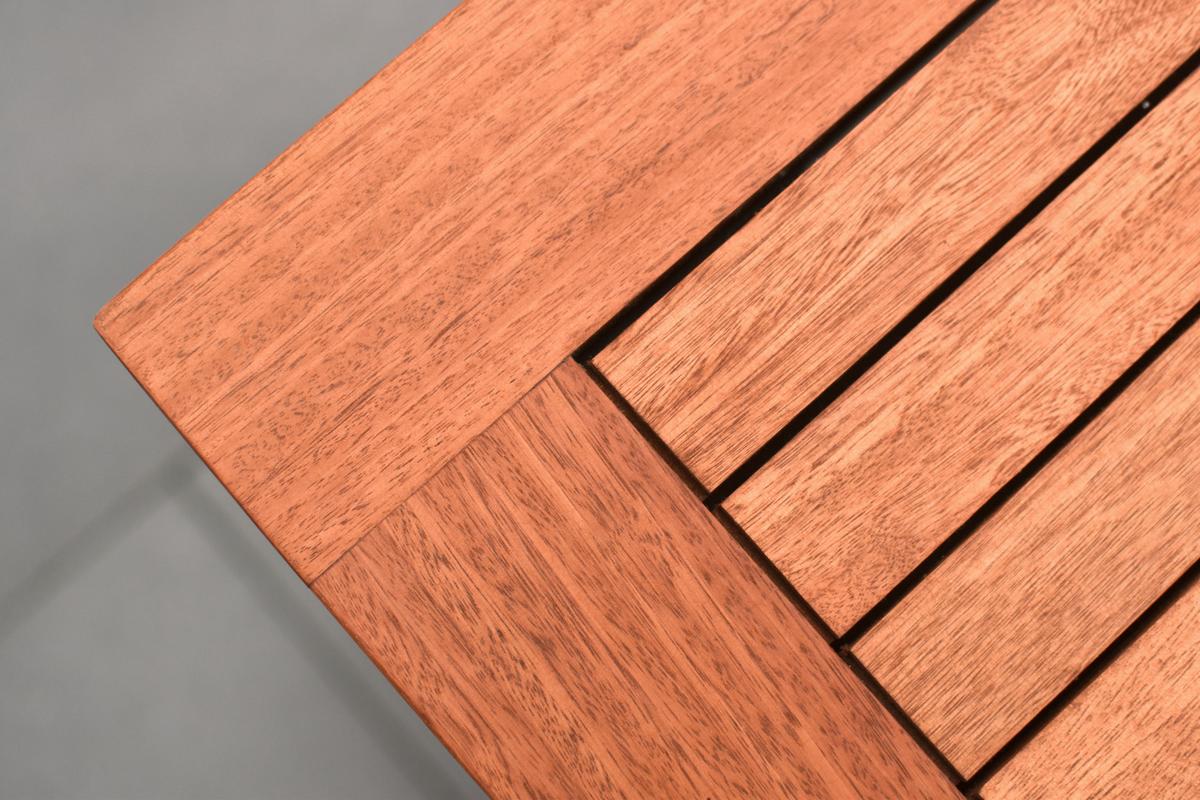 Gartengarnitur Comodoro 7-tlg. Holz - Naturfarben, KONVENTIONELL, Holz - Gardenson