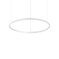 Led-hängeleuchte Oracle Slim Weiß D: 70 Cm - Weiß, Design, Kunststoff/Metall (70/27,5/202,5cm) - Ideal Lux
