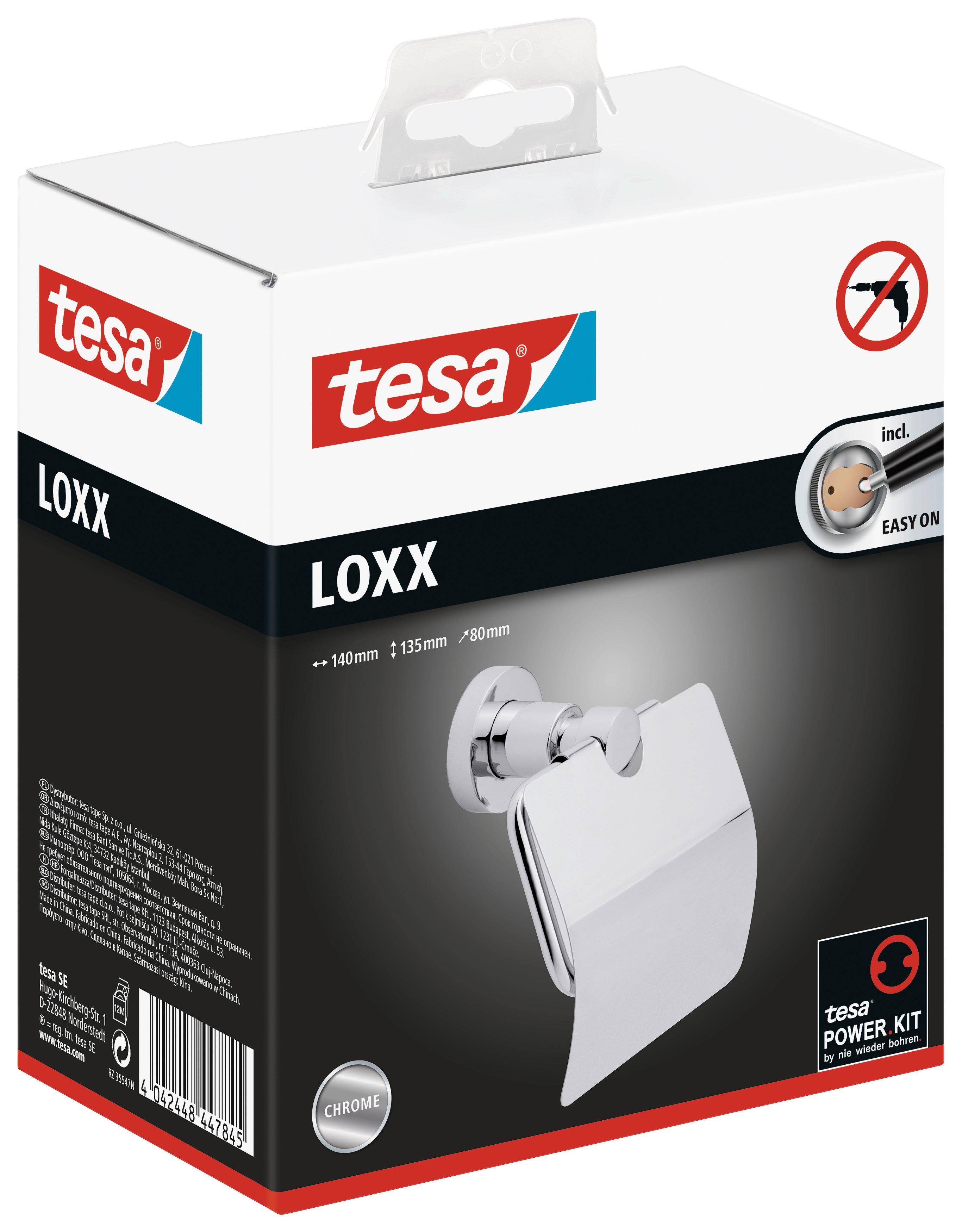 Toilettenpapierhalter aus verchromtem Edelstahl