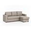 Wohnlandschaft Cristiano ca. 220x150 cm - Sandfarben, Basics, Textil (220/150cm) - Carryhome Wohnlandschaft Cristiano ca. 220x150 cm - Sandfarben, Basics, Textil (220/150cm) - Carryhome