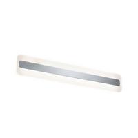 LED-Deckenleuchte 70463 L: 60 cm 1-Flammig - Chromfarben/Weiß, Basics, Metall (60/10cm) - Paulmann