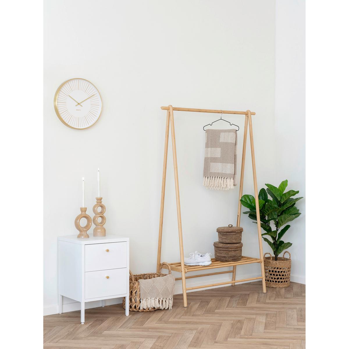 Kommode Dalby Chest Weiß B: 60cm - Weiß, Design, Metall (60/40/40cm) - MID.YOU