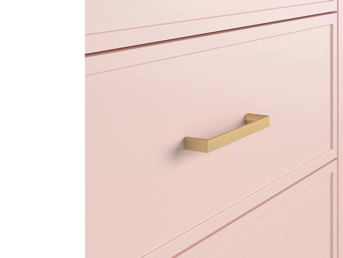 Kommode Westerleigh Rosa 76 Cm - Rosa, Design, Holz/Holzwerkstoff (76/106/50cm) - MID.YOU