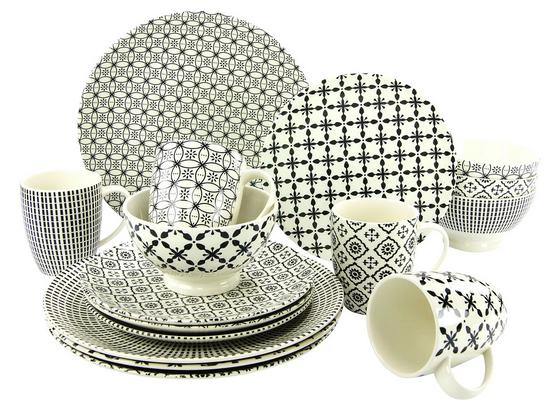 Kombiservice Black Magic 16-teilig - Basics, Keramik (30/30/29cm) Kombiservice Black Magic 16-teilig - Basics, Keramik (30/30/29cm)