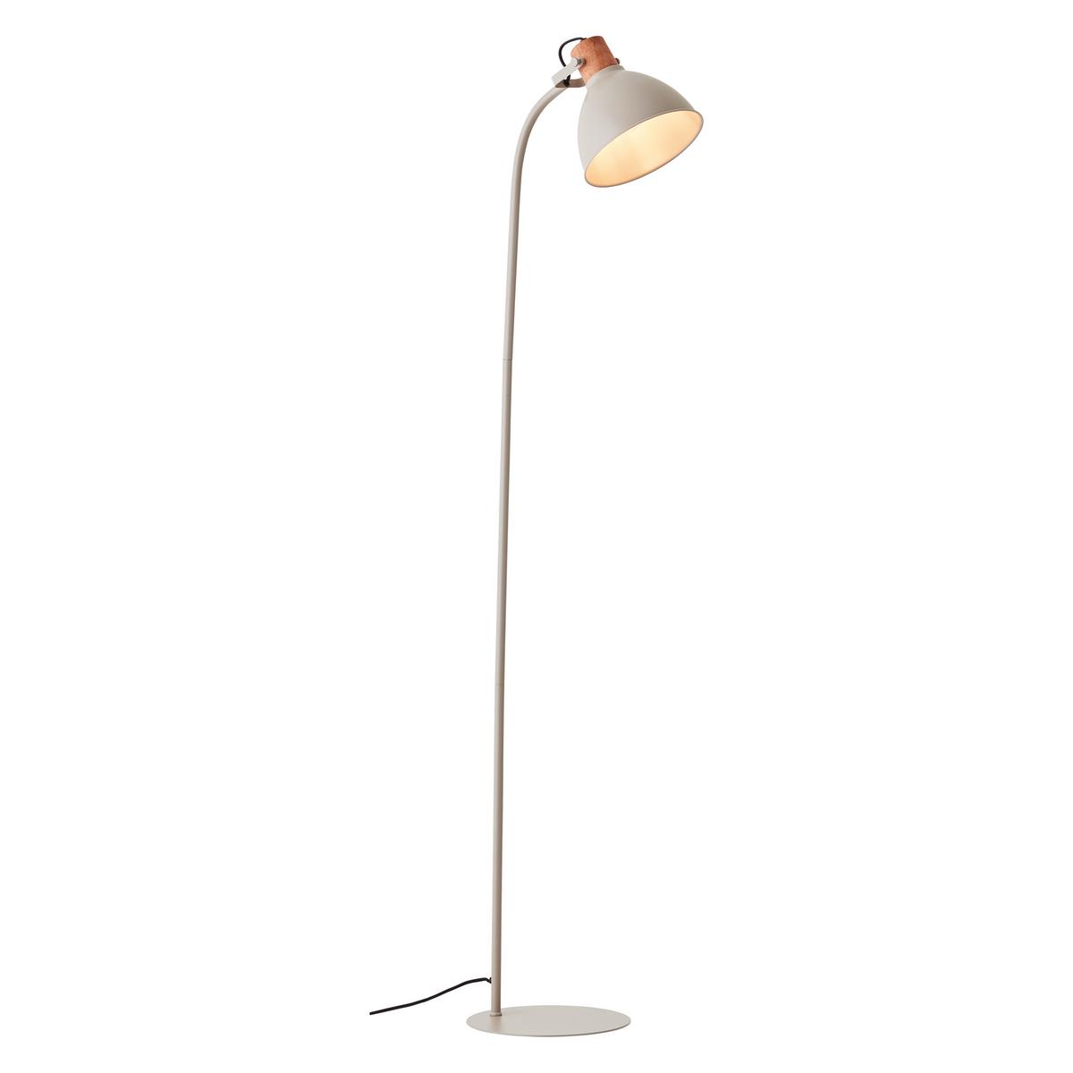 Stehleuchte 94556/20 Erena - Taupe, Basics, Holz/Metall (35/150cm) - Brilliant