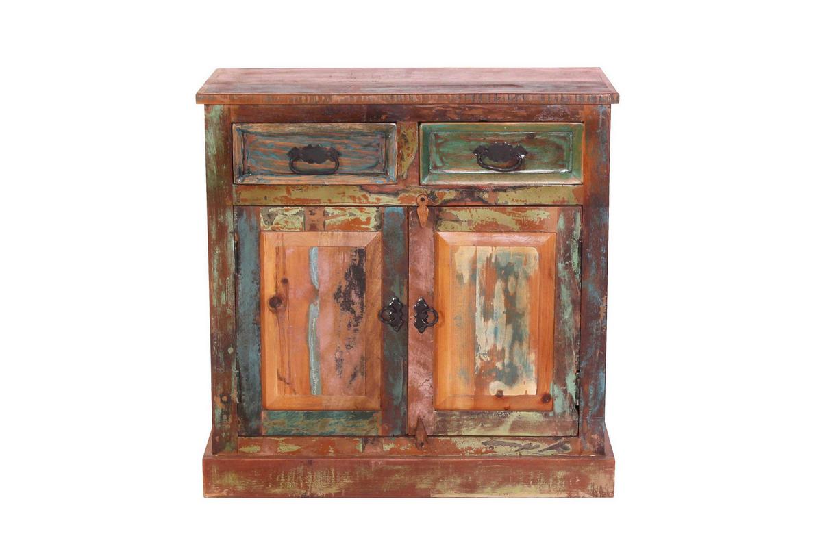 KOMMODE Multicolor B: 80cm - Multicolor, Design, Holz (80/40/80cm) - MID.YOU