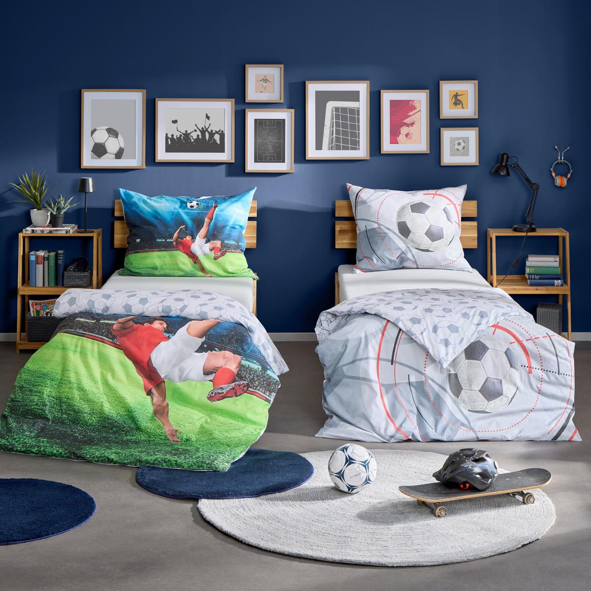 Bettwäsche Football - Multicolor, KONVENTIONELL, Textil - BUNINO