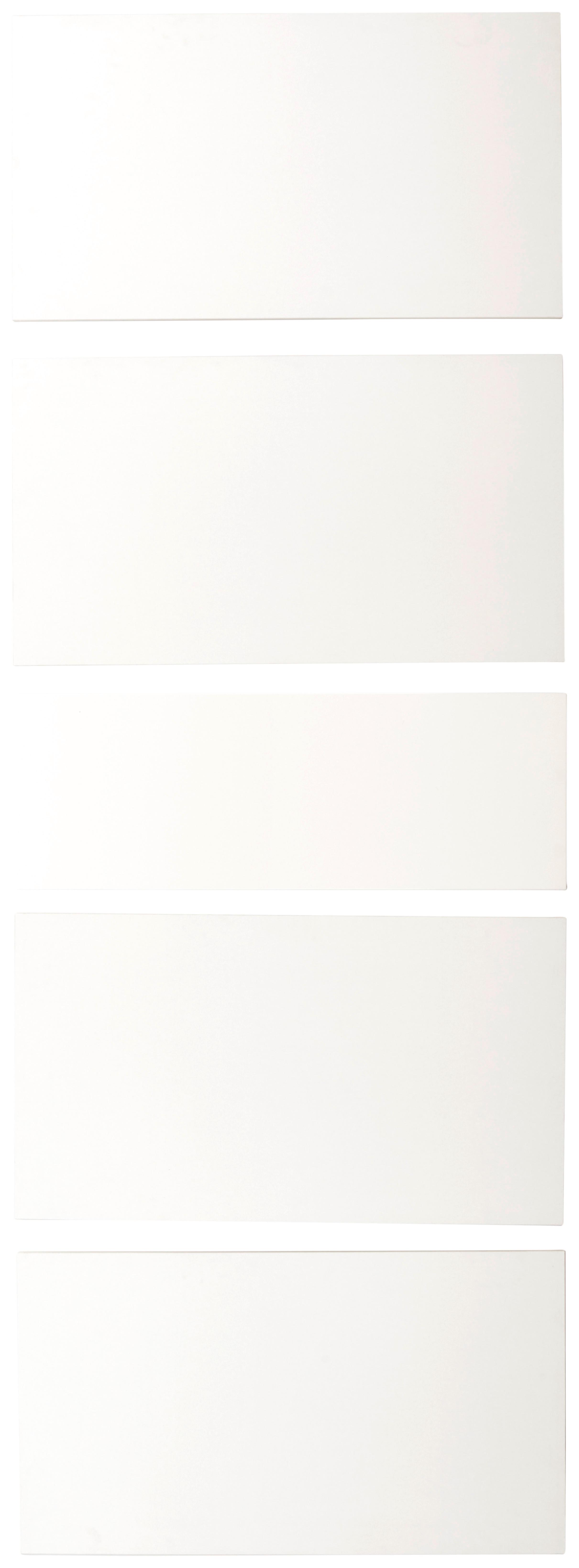 Schwebetür-Erweiterung Unit F. Maxihöhe B: 90 cm Weiß - Weiß Hochglanz, MODERN, Holzwerkstoff (90cm) - Ondega